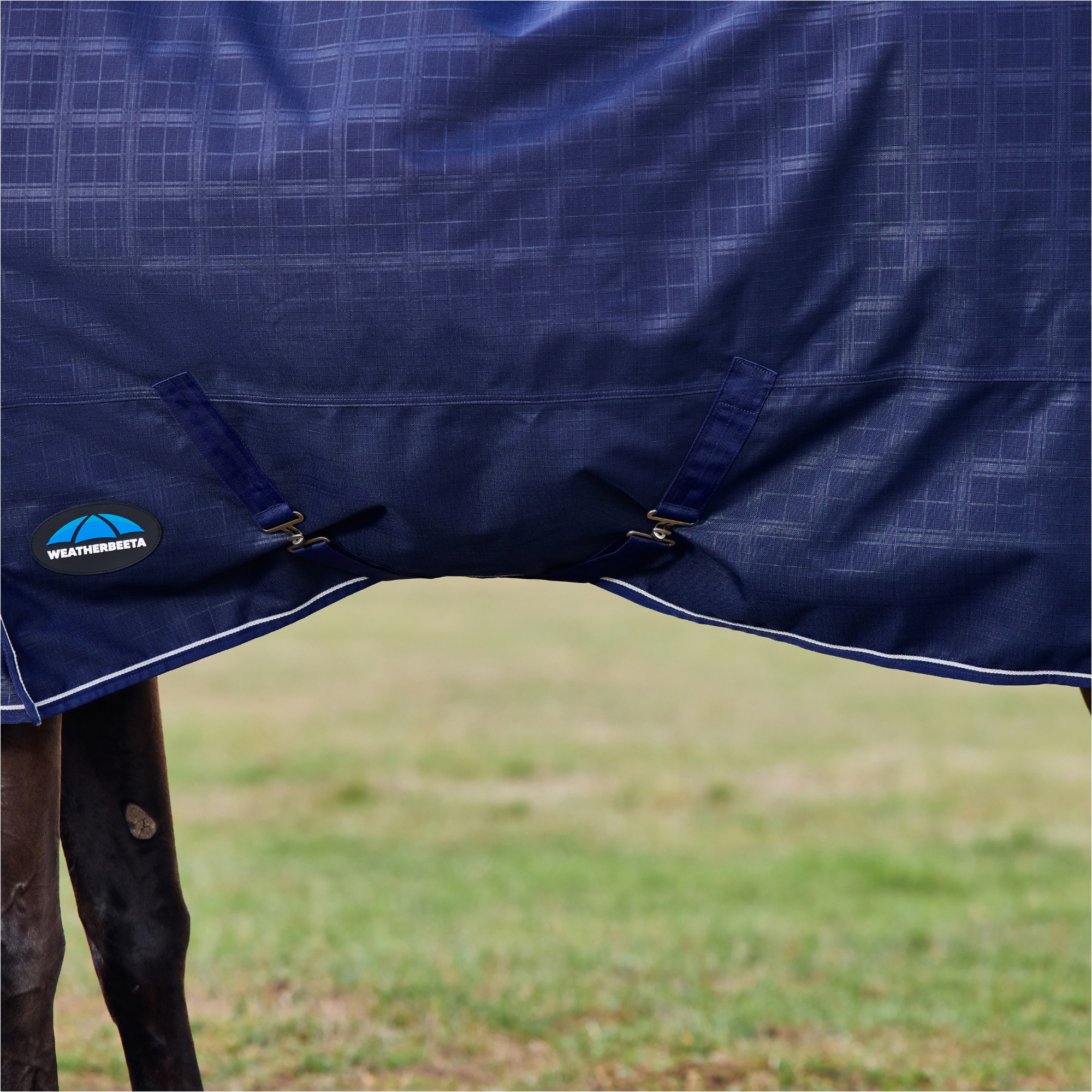 2025 Weatherbeeta Comfitec Prelim Salida 220G 1029032 - Navy Embossed Plaid